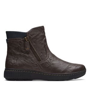 Clarks Womens Magnolia Haley Brown Boots (NWT)